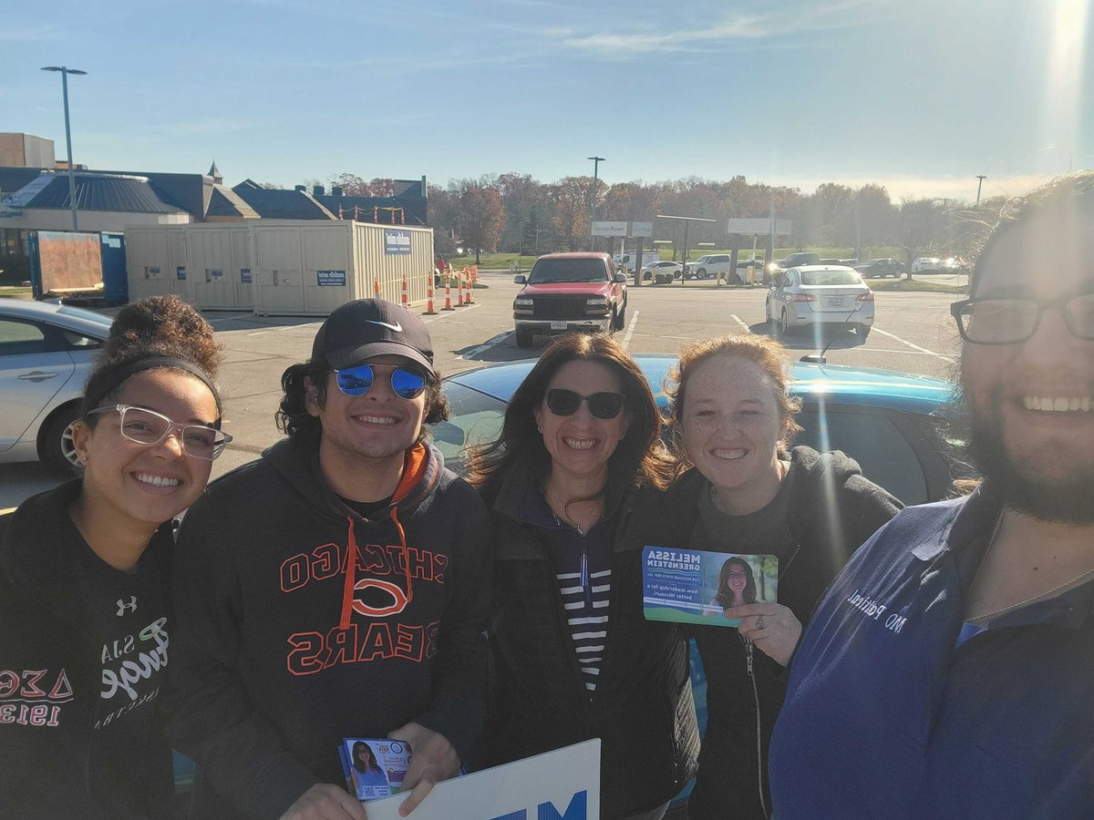 Melissa4MO's tweet photo. Election Day is TOMORROW! Are you ready to make your way to the ballot box? Have you reached out to friends and family to help them make their plans to vote? The polls are open from 6am-7pm.

#GoWithGreenstein #MOLeg #GetOutTheVote https://t.co/BVkq4vYN7N
