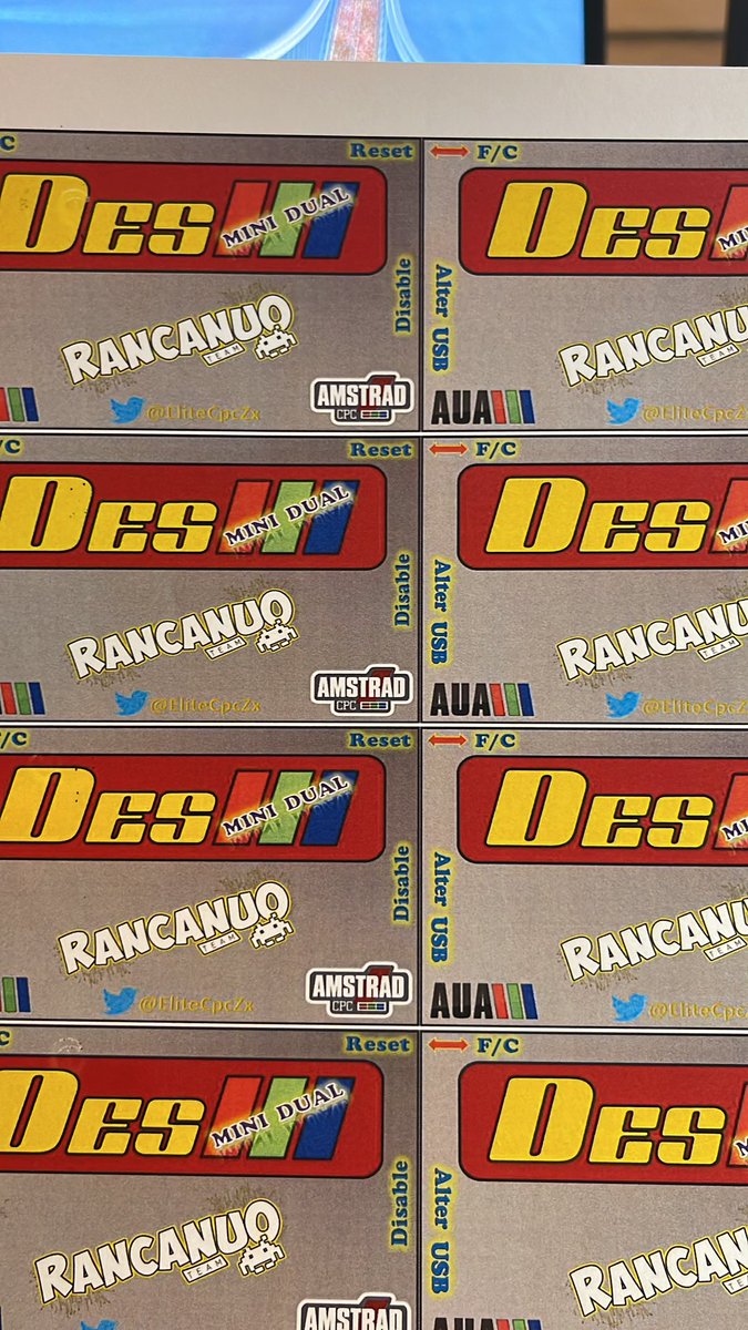 EliteCpcZx's tweet photo. ¡¡Hola Rancanuos!!
¡¡ Pronto…. Muy pronto… estad atentos!!
@TuberViejuner @auamstrad @rauldevelop @tbrazil_speccy @retroamigos @duroweek @BuscadoresRetro @4mhz_es @retroworks_es @amscpcworld https://t.co/uMBSXtY64U