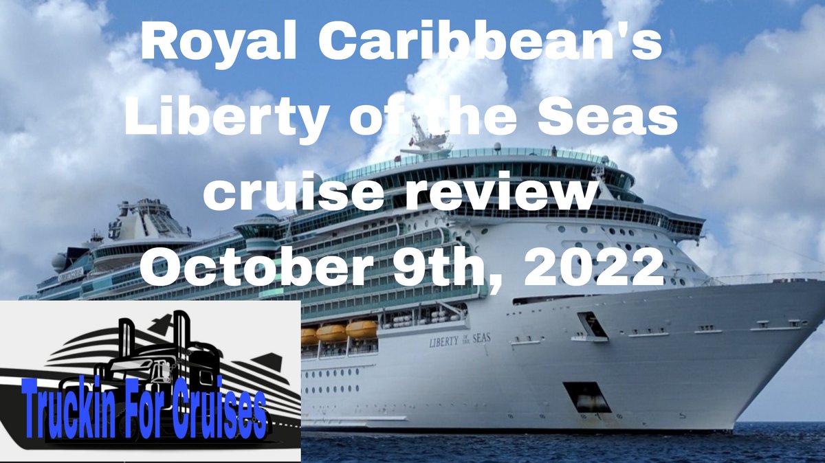 Jmanfromkc's tweet photo. Episode 6 of Truckin For Cruises: Royal Caribbean's Liberty of the Seas cruise review October 9th, 2022 https://t.co/fkGyxsc6DX
Breakdown of ship and full review 
#royalcaribbean, #libertyoftheseas, @Gatekeeper5150 https://t.co/MJLmsFl4ku