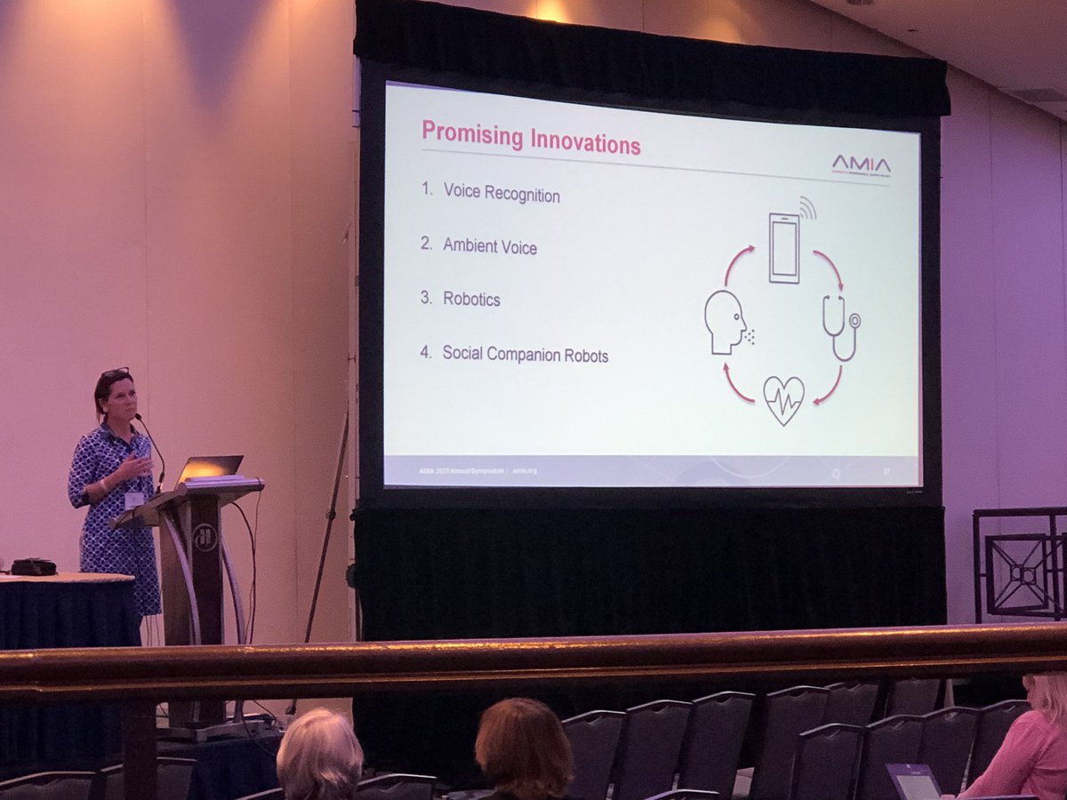 Whende M. Carroll ๐ฉ๐ปโ๐ป (@whendemcarroll) on Twitter photo Dr. <a href="/vtiase/">Vicky Tiase</a>: New โ Innovation, #Informatics โ Innovation. ๐๐ผ๐๐ผ Excellent examples of why/how innovative mindsets, skills, and strategies will support #clinicians to help reduce #technology burden in practice and support a healthy workforce. #AMIA2022 #nurses4hit Dr. <a href="/vtiase/">Vicky Tiase</a>: New โ Innovation, #Informatics โ Innovation. ๐๐ผ๐๐ผ Excellent examples of why/how innovative mindsets, skills, and strategies will support #clinicians to help reduce #technology burden in practice and support a healthy workforce. #AMIA2022 #nurses4hit