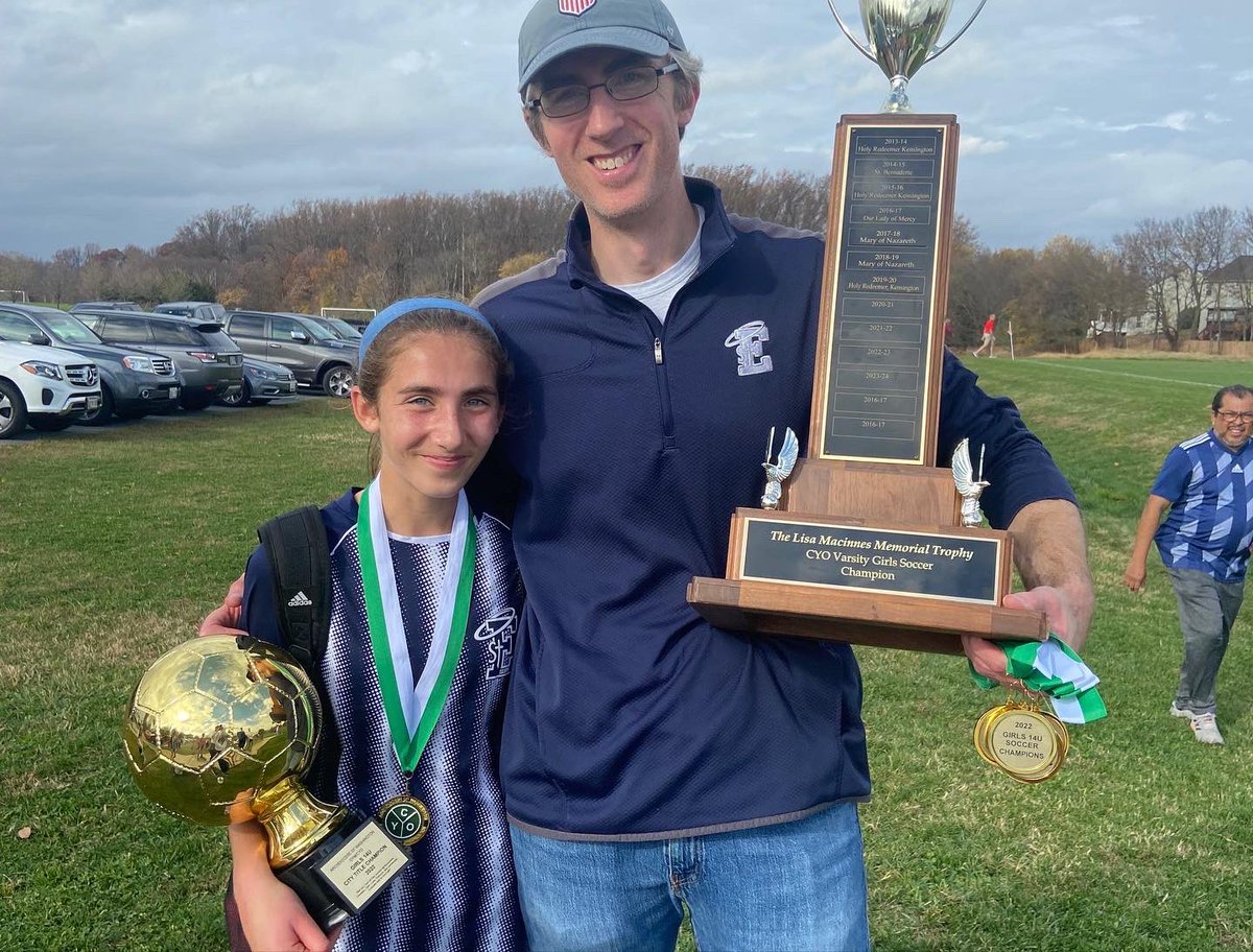 StEsRockville's tweet photo. It was a great weekend for St. E’s CYO girls soccer! 🥇⚽️🏆
Our 7th/8th grade & 5th/6th grade teams went undefeated & won the City Title Championship! Congratulations to these great soccer players & their awesome coaches — you all make us proud!
#StEsCommUNITY
#StEsStrong
#CYO https://t.co/9HuwbpuIiN