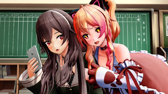 「袖すり逢う縁」<(C)Appland, Inc.>#八重沢なとり #なとあーと#猫乃木もち #もちにゃあと 