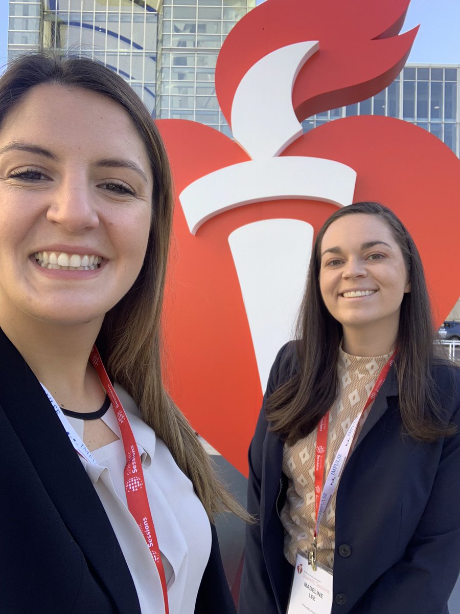First #AHA22 conference with <a href="/MadelineLeeMD/">Madeline Lee, MD (She/Her)</a> and many more from <a href="/TempleCards/">Temple Cardiology Fellowship</a> and <a href="/TempleIM/">Temple IM Residency</a>. After each conference, I am even more blown away by the many talented researchers and clinicians advancing the field of Cardiology ❤️💃