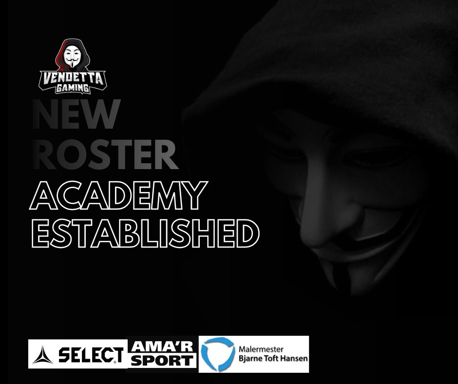 🔥VENDETTA SIGNER AKADEMIHOLD 🔥

@oflaqme 
<a href="/Leonisse_cs/">Leonisse</a> 
<a href="/znejkeNcs/">Jakob Findsen</a> 
<a href="/JohanLudvig5/">Luddi</a> 
@Magnushp0607 

Spillerne kommer fra <a href="/SyntoxDK/">Syntox</a>. 
Det er en fornøjelse at være med til at forme fremtiden for disse unge, talentfulde, spillere.

Vi glæder os til at følge jer!

#rememberVAMOS