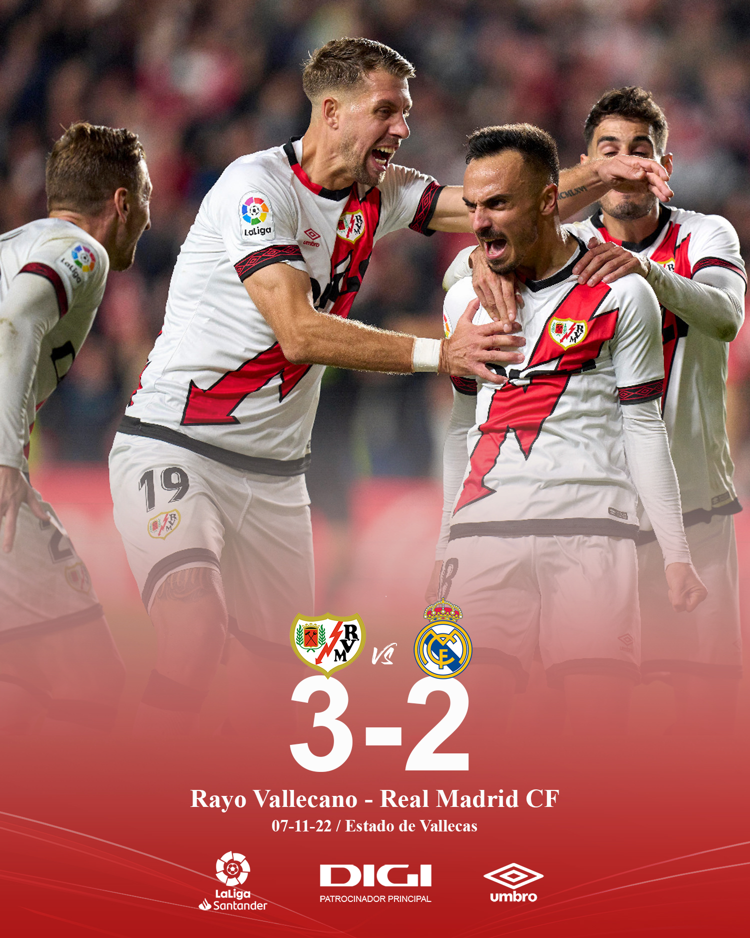 Rayo Vallecano on X: ⚡️ ＭＡＴＡＧＩＧＡＮＴＥＳ ⚡️ ¡¡¡Rayo