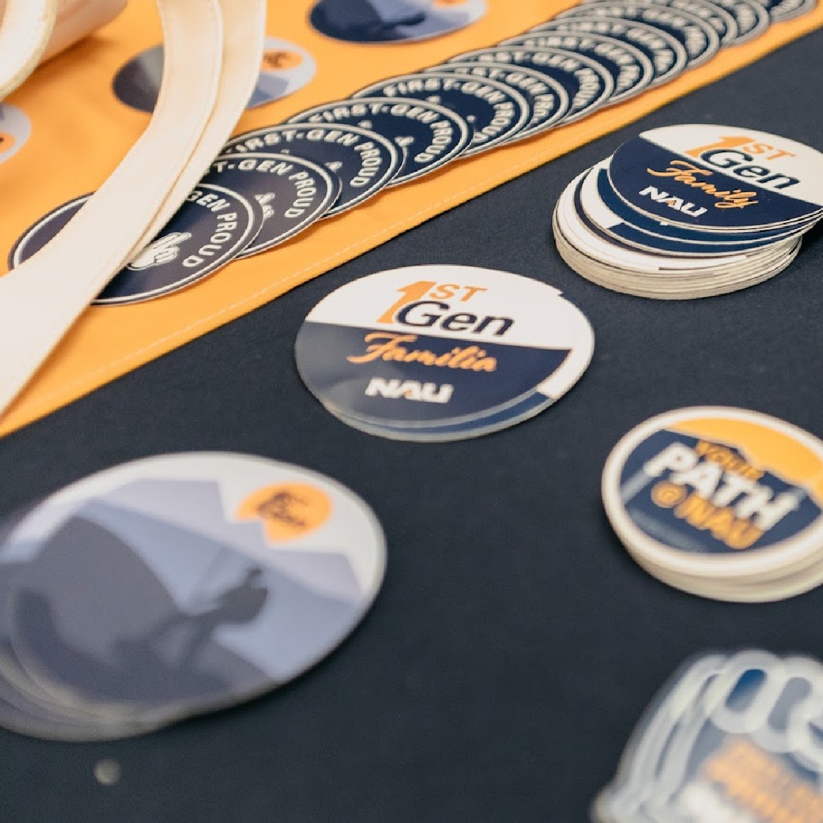 NAU's tweet image. Forging new paths. #DYK almost 46% of NAU students on our Flagstaff campus identify as #firstgen. #FirstGenCelebrationWeek