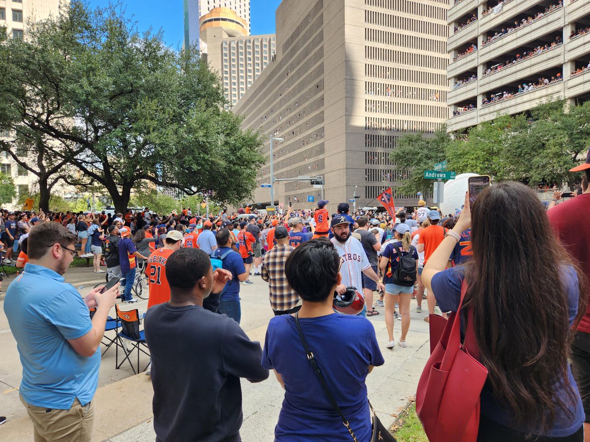 TexPowerUS's tweet photo. Congrats to our @astros for their #worldseries win!! Thanks to @EvanMErickson for letting TexPower employees take a few hours off to enjoy the fun!! #greatplacetowork #houstonjobs #batterytech https://t.co/viuKLF4cYX