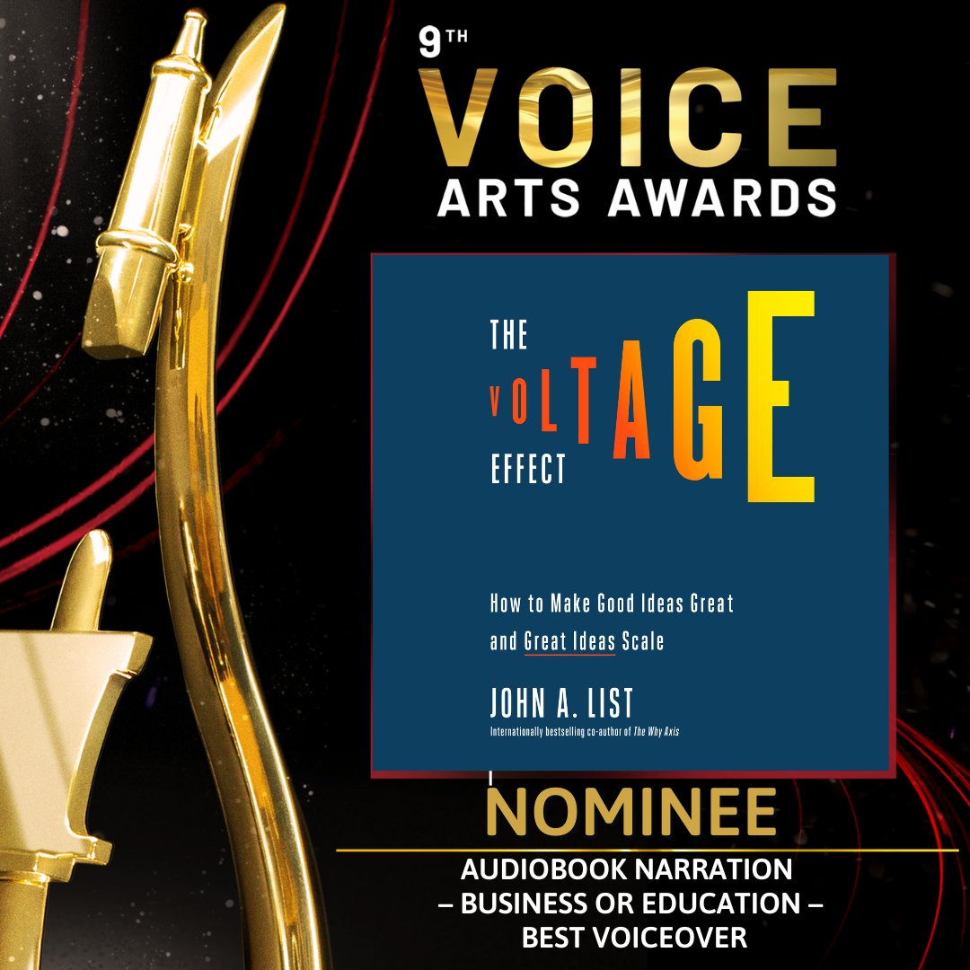 ALL MY RAGE
By <a href="/sabaatahir/">Sabaa Tahir</a> 
Read by Deepti Gupta, Kausar Mohammed, Kamran R. Khan

THE VOLTAGE EFFECT
By John A. List
Read by <a href="/jwdamron/">Will Damron</a>