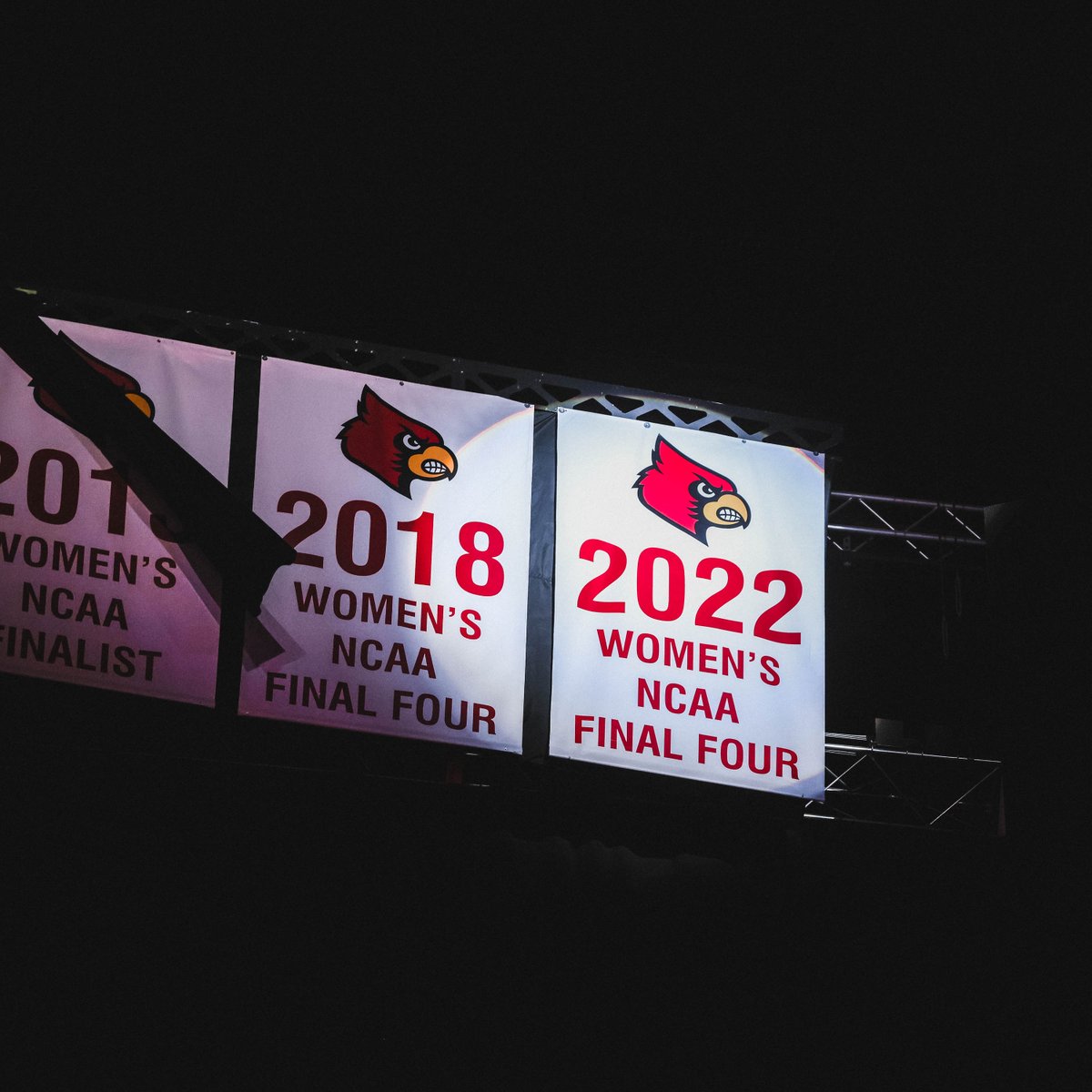 Officially in the rafters ✨ #GoCards