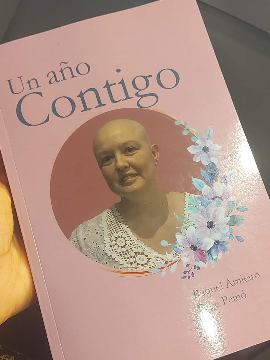 📢Presentación do Libro: "UN ANO CONTIGO  📕
 💗Un libro que narra un relato human, práctico y con sentido do humor do  cáncro de mama.
💞 @RaquelAmieiro @ PepePeinó   contan o seu  viaxe polo proceso oncolóxico ‼️non o perdas‼️
#experienciadopaciente
#cancer #humanización