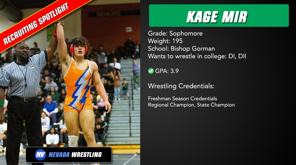 Recruiting Spotlight: Kage Mir, Bishop Gorman