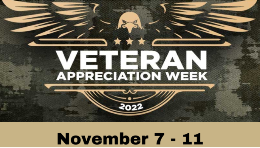 sinclairclarion's tweet photo. Veterans Appreciation week. THANK YOU for all the sacrifices you made that allow us to savor the freedoms that we have!🇺🇸Check out our article on Veteran appreciation week. Link in bio🇺🇸
@SinclairCC 
#sinclairclarion #veteransappreciationweek #sacrifices #patriotism #thankyou https://t.co/uXJ4tKxLhp