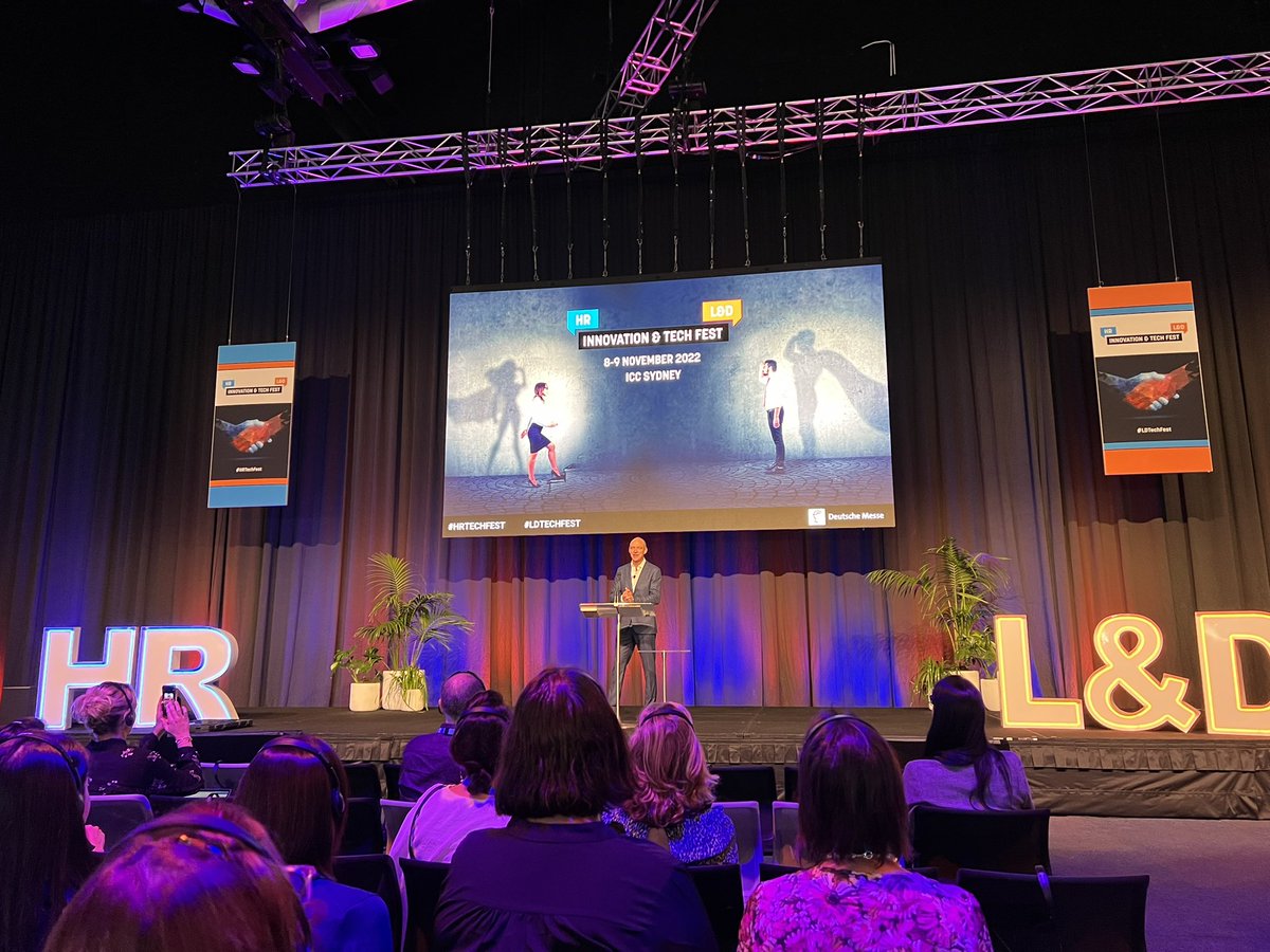 megabowman's tweet photo. So it begins, the largest HR technology and innovation conference in the southern hemisphere! #hrtechfest https://t.co/mYolDtVnOl