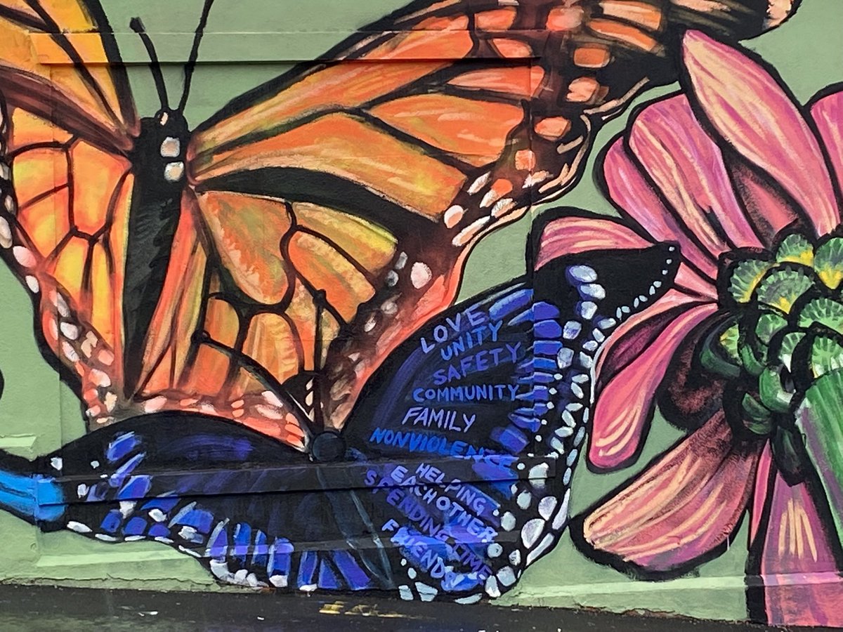lorielewwho's tweet photo. Peace In America Means… All of this. @artists_4peace #wings4peace #GunSense #gunsafety #VoteBlueTommorrow #artistsontwitter https://t.co/HyrCbVKLvr
