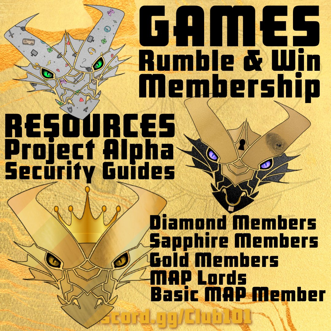 Club101DoD's tweet photo. Want to win a #C101 Membership?
Verified Discord Member Rumbles 2x a Day to get onto the wheel!
Already a #C101Member? 2 moar disco rumbles!
Every. Day.
Y be a #C101Member? Oh so many reasons.
#RADs (#RandomAirDrops of #IDOtoken)
#Resources
#DragonOpportunities
#IPpartners https://t.co/3zDkNKgS5g