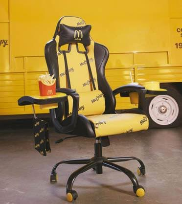 Dexerto's tweet photo. McDonald's really made a gaming chair called the "McCrispy" https://t.co/L4t6pQxFiv