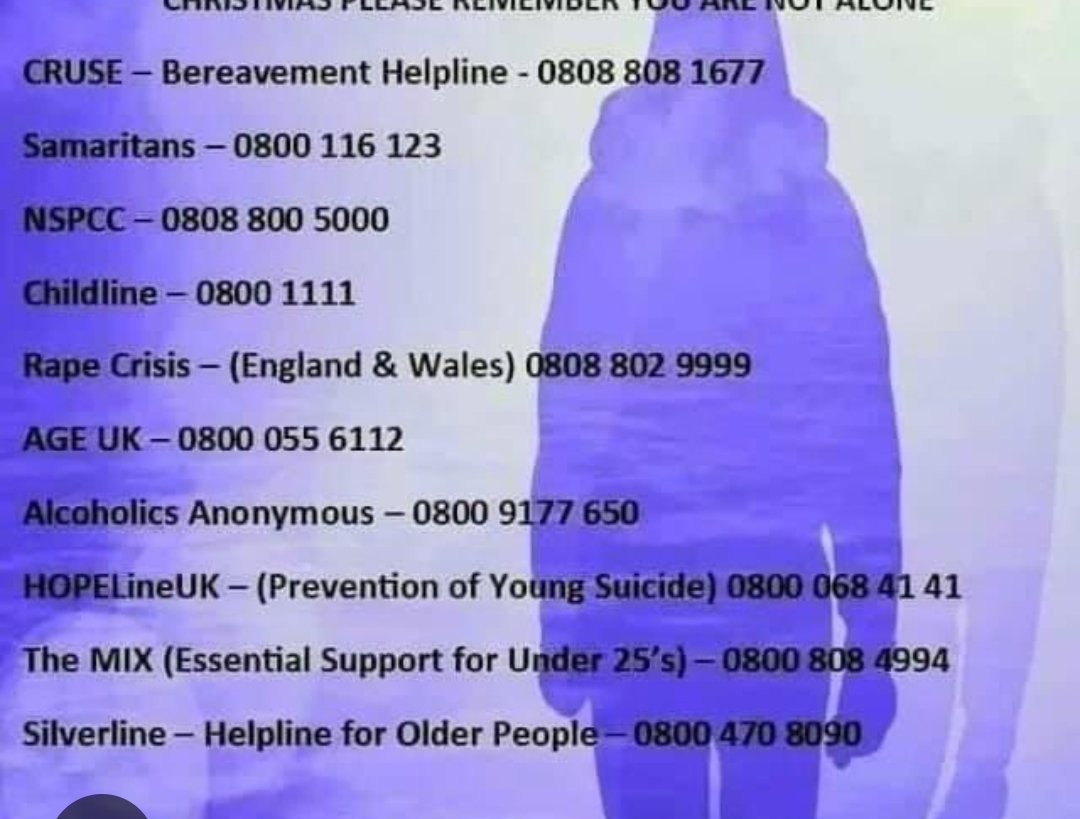 If you've been affected by the video today or its made you feel uneasy for any reason.... It could be anything. Xmas is coming up soon.
If Tommy can tell Steve then you can tell someone too.

Love you all

Steve