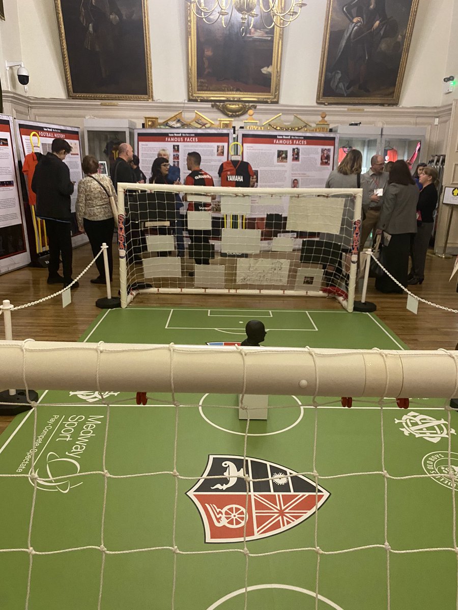 ModernLepra's tweet photo. Launch of the Isaac Newell exhibition tonight in Rochester, Kent. 

Incredible work by @MedwaySport and @BubbleScruffHQ to put together this impressive story of Isaac’s legacy and the history of Newell’s Old Boys. 

The exhibition runs until 4th December. https://t.co/EN3tuJ7Lok