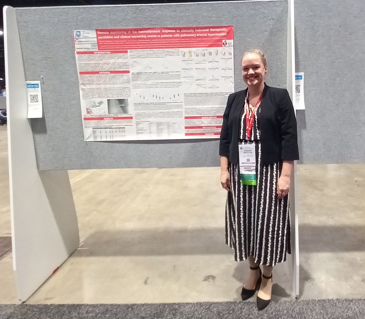 Ended #AHA22 with a fab poster session, great to meet people and learn about their work. <a href="/alex_rothman/">Alex Rothman</a> @ShefUni_IICD