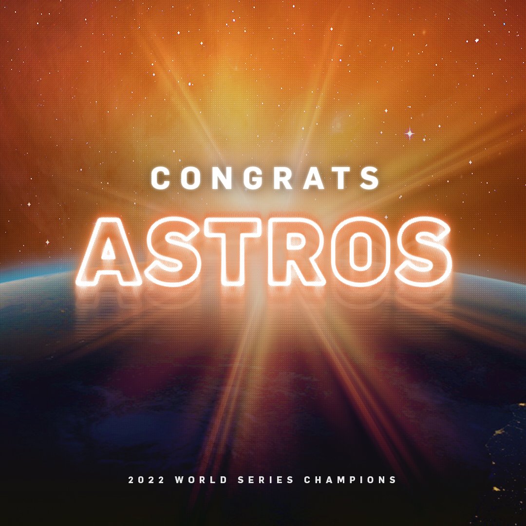 The Astros have done it again! Congrats to both teams on an exciting #WorldSeries #mlb #astros #worldseries #gametimeapp