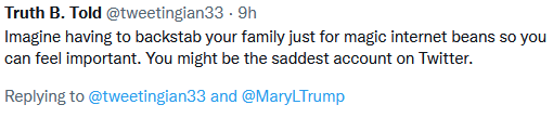 opDXiT's tweet photo. @tweetingian33 @MaryLTrump Seems that you, @tWeeTingIan(33), prohibit your wife from having an "account on Twitter"? ... i wish i was as wise as @20indicia :/ https://t.co/jDk9IeIgOH https://t.co/WwQiKlg6X3 https://t.co/kWq1xGD21U