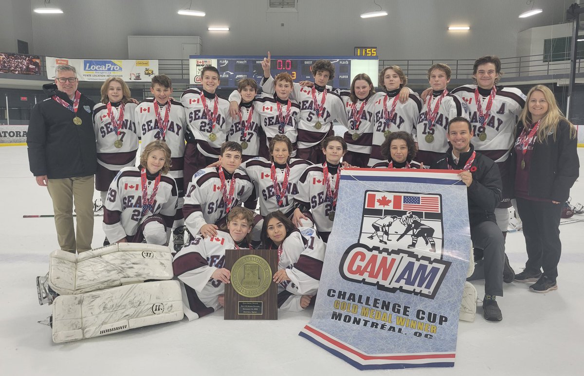 piperspoints's tweet photo. Seaway Valley U14 AA Rapids, CAN/AM Champs! 🇨🇦🏒 https://t.co/wooQZ8w6NI