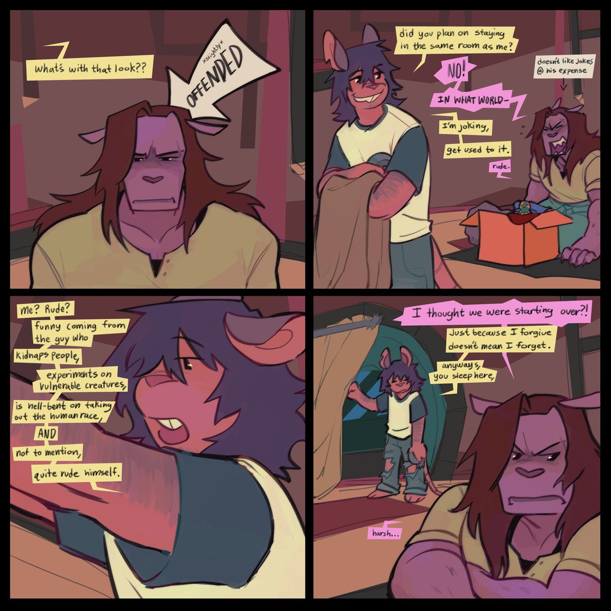 Part 6 of the family au!- a clean slate might be the only way they can work together,
#rottmnt 