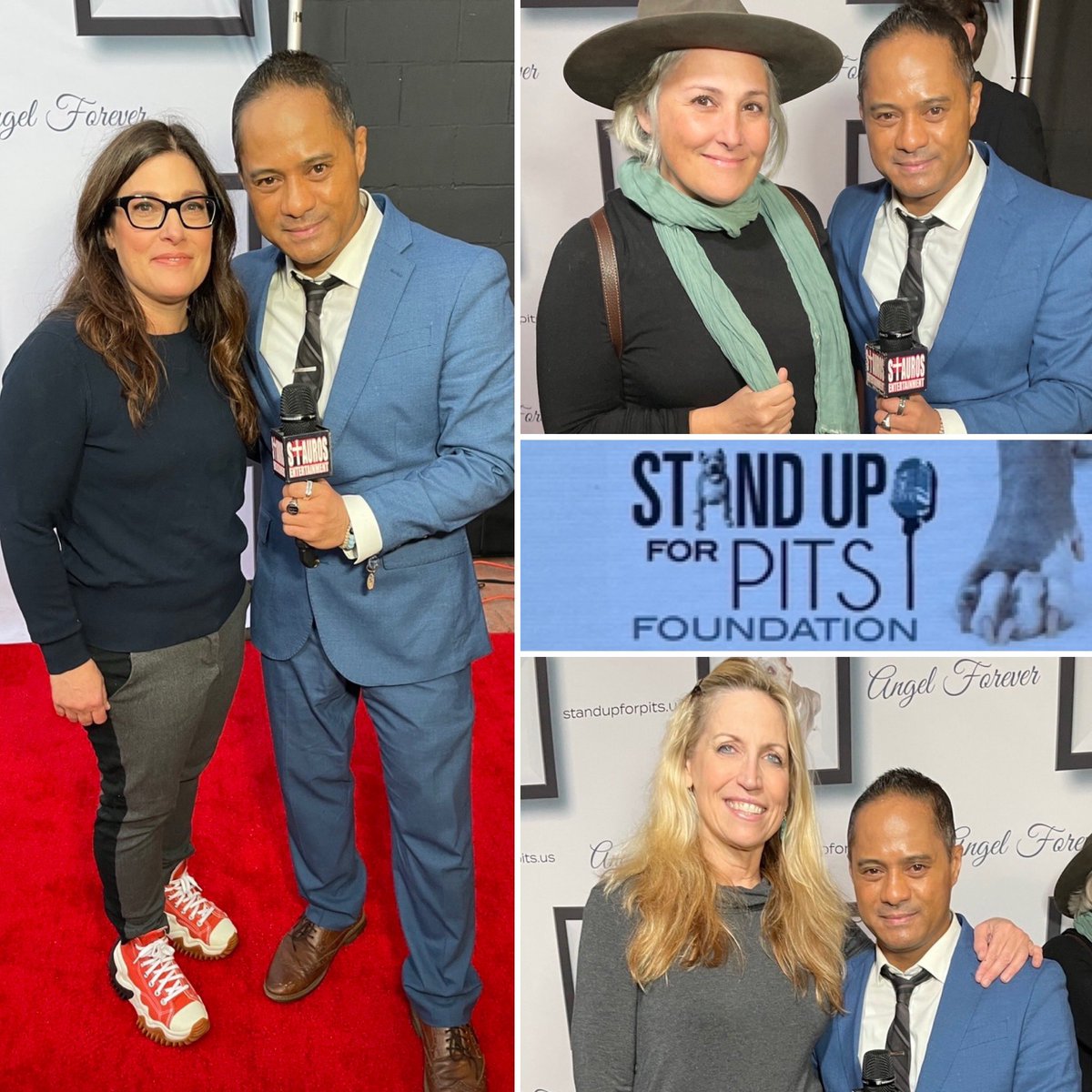 TyroneTann's tweet photo. Was a #BlessedFun Night of #LoveAndLaughter @ the @HollywoodImprov, as Many #AwesomeSweet Talents from; @RickiLake, to @anylaurie16, to ManyMore, WhoAllCameOut 2Show their Support @ the 13th Annual #StandUpForPits CharityEvent, Hosted by @HippoloverCorry! https://t.co/dh6nT555t3 https://t.co/nIol2xJUgV