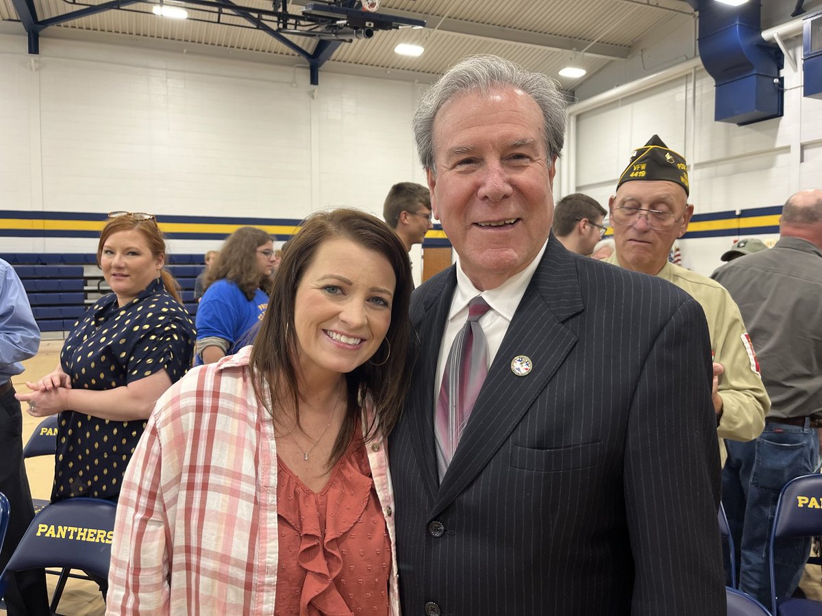 Honored to speak today at the Clay County High School Veterans Day celebration along side former Gulf War POW, Jessica Lynch.