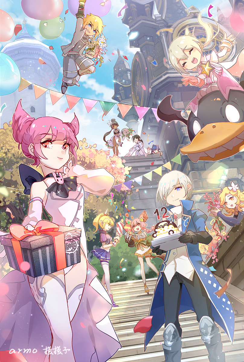 armomomozi's tweet photo. 十/十一/ 十二周年贺图~ #龙之谷 #DragonNest #ドラゴンネスト https://t.co/JN0XD8PP2O https://t.co/7AtJUFk6rr