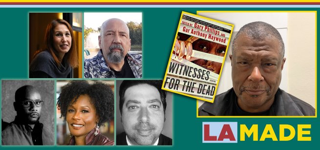 WoodlnHillsLAPL's tweet photo. Thurs., 11/17 at 4pm join us for a virtual panel discussion featuring some of today's best mystery writers. They will be talking about Witnesses For the Dead, a new anthology that asks: How does witnessing a crime change a person? Streaming live on the #LAPL YouTube page. https://t.co/h5ZoJGBNCh