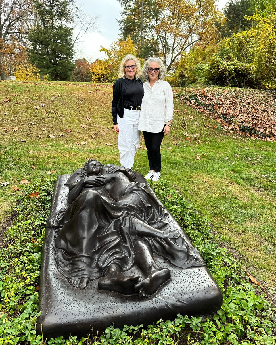 Robin Cembalest (@rcembalest) on Twitter photo .@PatriciaACronin & @deborahkass with Cronin’s “Memorial to a Marriage” on the 20th anniversary of her groundbreaking sculpture of the embracing couple, conceived as a funerary memorial & a monument for Marriage Equality when gay marriage was illegal across the US <a href="/WoodlawnCemNY/">The Woodlawn Cemetery & Conservancy</a> .@PatriciaACronin & @deborahkass with Cronin’s “Memorial to a Marriage” on the 20th anniversary of her groundbreaking sculpture of the embracing couple, conceived as a funerary memorial & a monument for Marriage Equality when gay marriage was illegal across the US <a href="/WoodlawnCemNY/">The Woodlawn Cemetery & Conservancy</a>