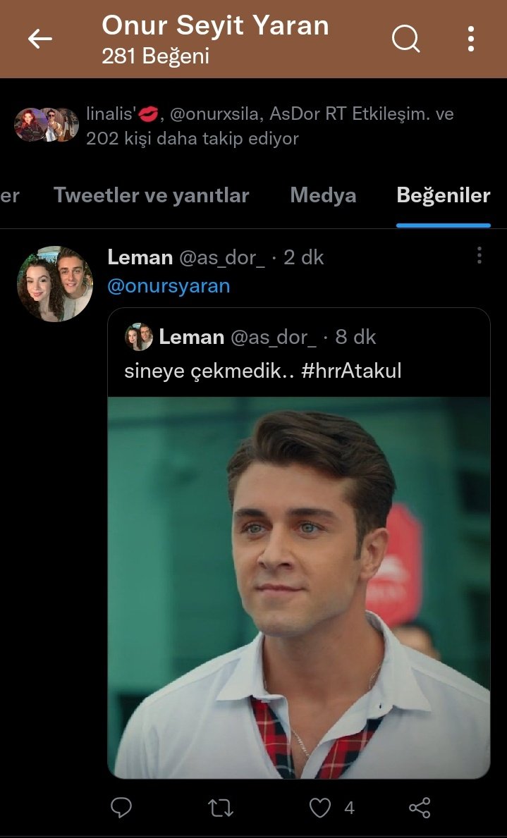as_dor_'s tweet photo. Dünyanın en güzel bildirimlerii 🥹🫶🏻

#OnurSeyitYaran #SuBurcuYazgıCoşkun https://t.co/GUl2A39w3S