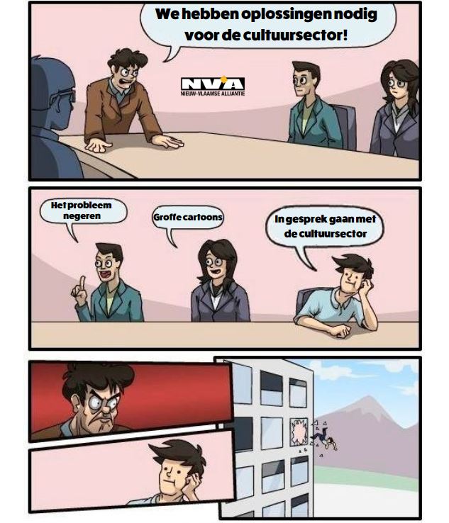 Fun Fact: De 'C' in 'N-VA' staat voor 'Cultuur'