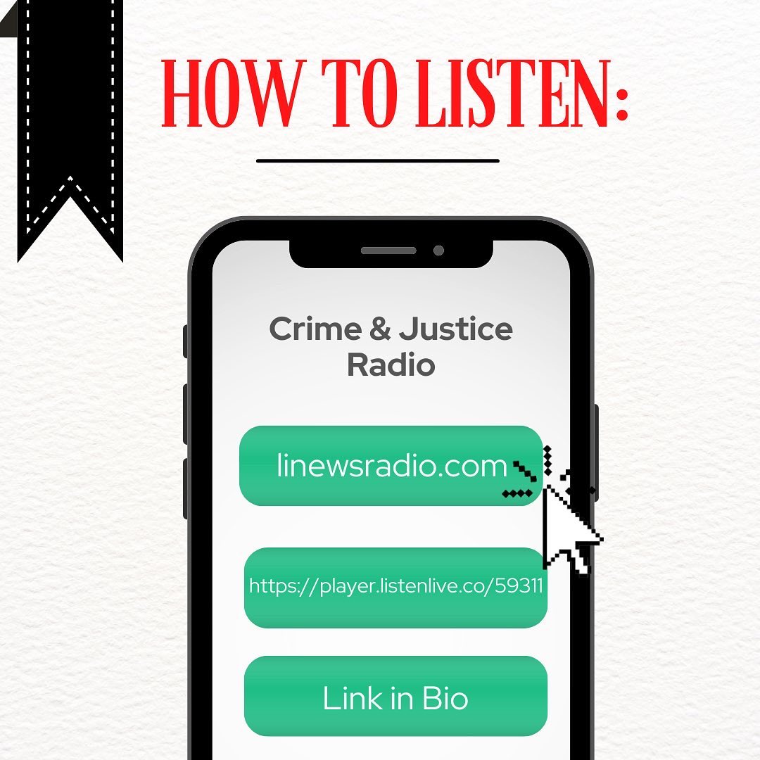 T-1 hour until Crime &amp; Justice Radio is #LIVE on L.I.News Radio at 6pm!!

Tune in for a great show with your co-hosts Bruce Barket and Aida Leisenring. They will be joined by special guest, Marc Levin!

Listen on <a href="/linewsradio/">LI News Radio</a> and click “listen live” at 6pm!