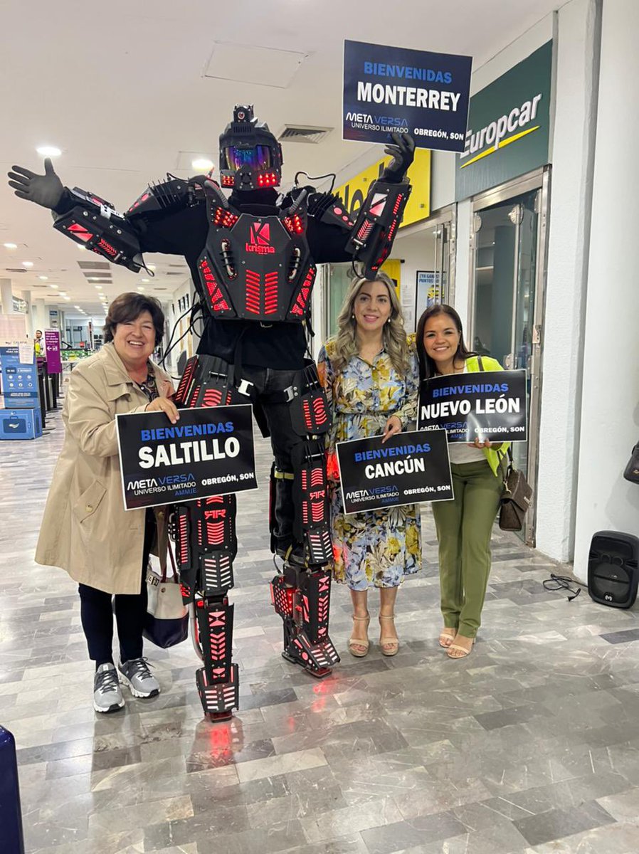 ¡Es hoy! ¡Es hoy! ✨#Bienvenidas 

Hoy inicia la Cumbre más importante de mujeres empresarias en México con Sede en Sonora💪🏻💼METAVERSA AMMJE 2022🪐

🗓️del 7 al 10 de noviembre
📍Ciudad Obregón y Hermosillo, Sonora 

<a href="/SoniaGarzaGzz/">Sonia Garza Gonzalez</a> <a href="/AMMJE/">AMMJE Nacional</a>