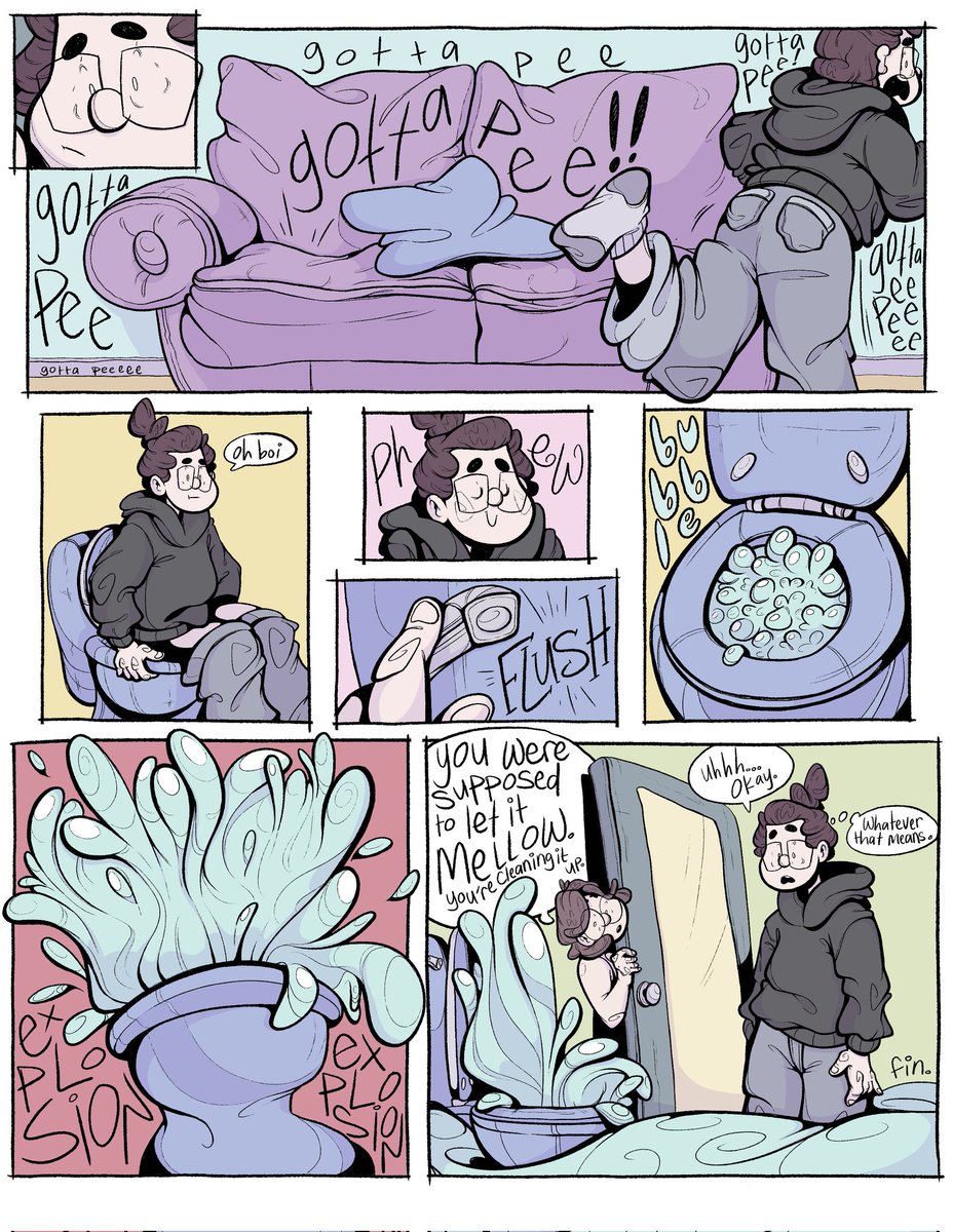 gibznthings's tweet image. hiii 👋 im a comic artist focused on memoir and the humor of bad luck #artistsontwitter
🌐 gabbyzemaitis.com