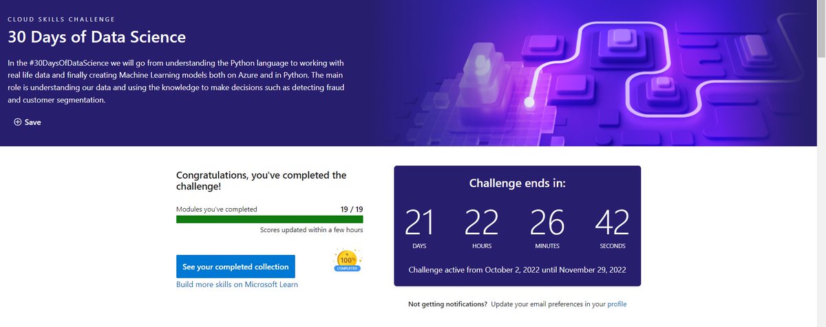 TheDataHokage's tweet image. Day 266 of #300daysofcode👨💻#DataScience #DataAnalytics
Back on GCP, completed 2 Qwiklabs
Got a better understanding of VPN setup and the use of Cloud NAT
Complete the 30DaysOfDS Microsoft Learn, and plan to start the webinar tomorrow
Started Azure AI fundamentals