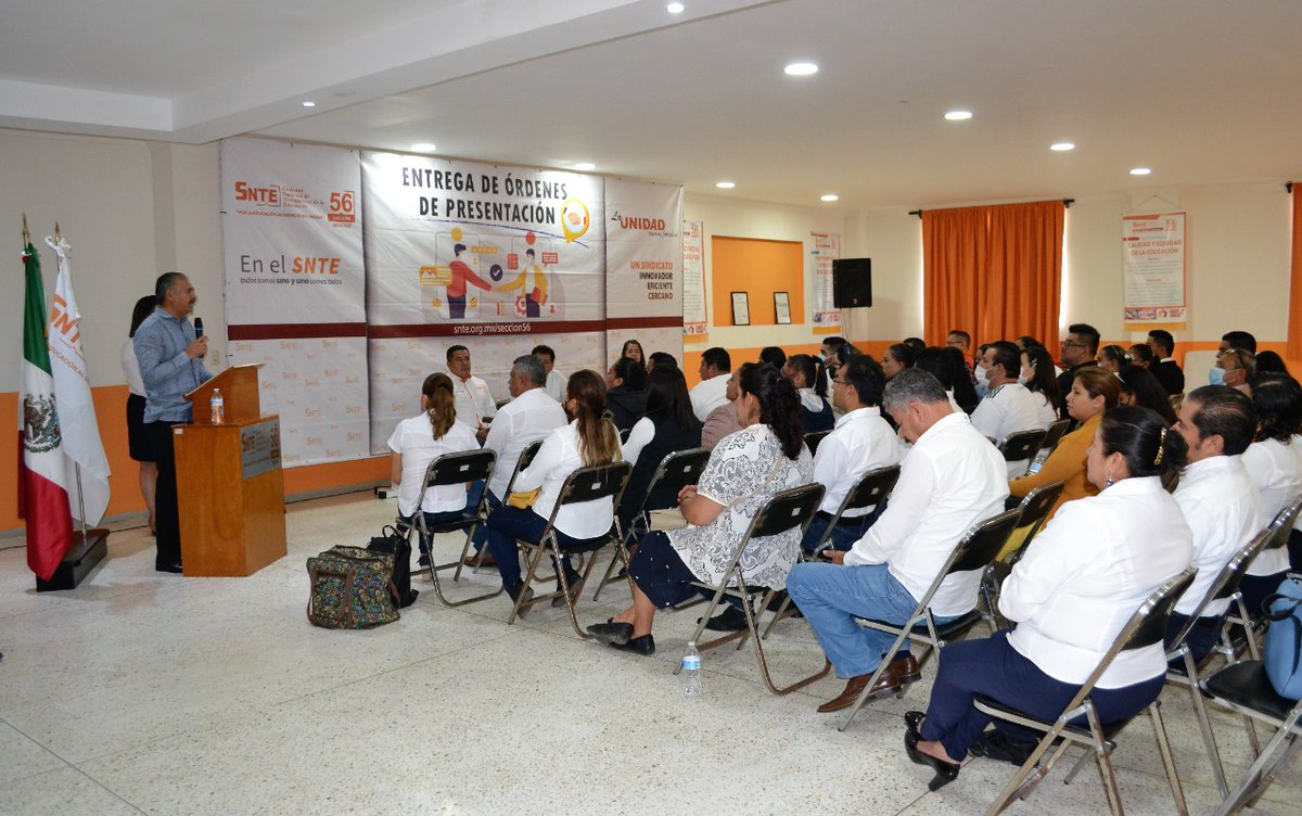 SNTE56Veracruz's tweet photo. HEMOS ENTREGADO CERCA DE MIL ÓRDENES DE PRESENTACIÓN: J. REVERIANO MARÍN HERNÁNDEZ 

Nota completa:
https://t.co/LMbnxB89nn

#SoySNTE56 🟠
#LaUnidadNuestraFortaleza 🙋🙋‍♂️ ✅
#PalabraDeMaestro 👩‍🏫👨‍🏫✅
#PorLaEducaciónAlServicioDelPueblo 📚🏘️ https://t.co/WpfL4YLe1v