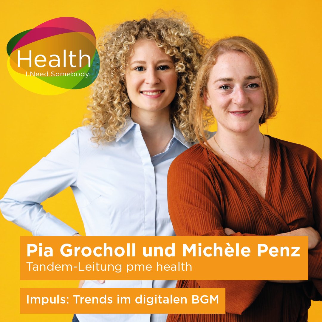 pme Familienservice (@pmefs) on Twitter photo Morgen geht's los: der #healthday2022 ab 14 Uhr im Livestream. Mit dabei <a href="/Alexa_Ahmad/">Alexa Ahmad</a>, #michelepenz und #piagrocholl vom <a href="/pmeFS/">pme Familienservice</a> über Trends im #BGM. Jetzt noch schnell anmelden: familienservice.de/healthday Morgen geht's los: der #healthday2022 ab 14 Uhr im Livestream. Mit dabei <a href="/Alexa_Ahmad/">Alexa Ahmad</a>, #michelepenz und #piagrocholl vom <a href="/pmeFS/">pme Familienservice</a> über Trends im #BGM. Jetzt noch schnell anmelden: familienservice.de/healthday