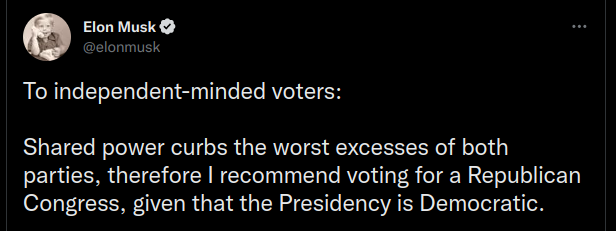 aeischeid's tweet photo. To people completely ignorant of actual political realities this may sound like wisdom - checks and balances or something. But, GOP attempted coup, and still veering hard towards non-democratic principles, so, HARD NO! Vote, and don't fucking vote for fascist fucks. kthxbye https://t.co/eG2CmW5udd