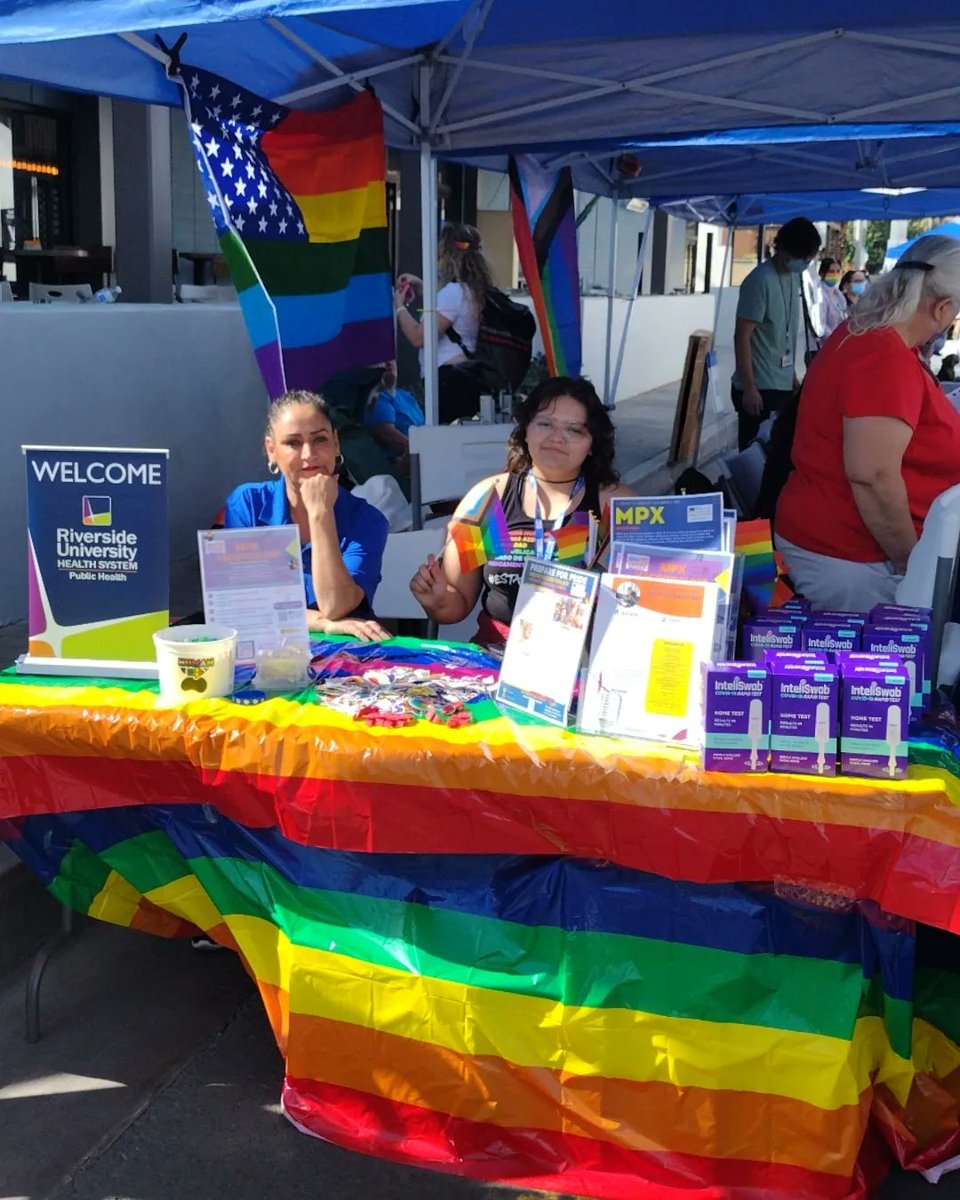 Being a part of this year's Palm Springs PRIDE was amazing as we were all able to come together and celebrate and build community. 

A special thank you to our partners and community organizers: RUHS Public Health @DAPHealth
@IEHP_healthcare <a href="/ElSolNec/">El Sol Neighborhood</a> 

#PRIDE #pride2022 #dhcd