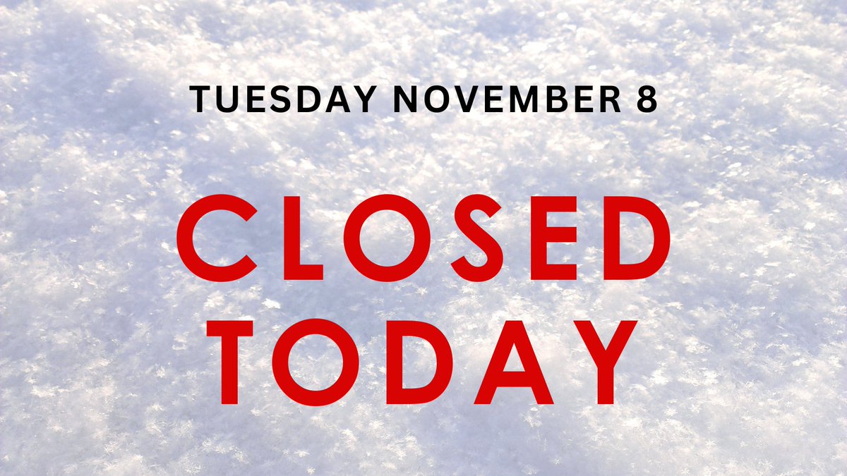 Due to the extended heavy snowfall, Leighton Art Centre will be CLOSED on Tuesday, November 8th. Stay warm out there!