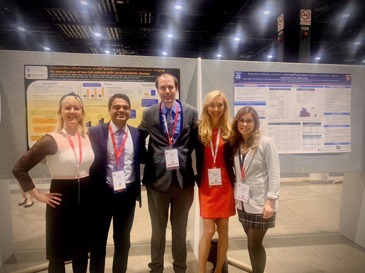 <a href="/BWHCVImaging/">Brigham and Women’s Cardiovascular Imaging Program</a> Fam at #AHA2022 ❤️🥳❤️