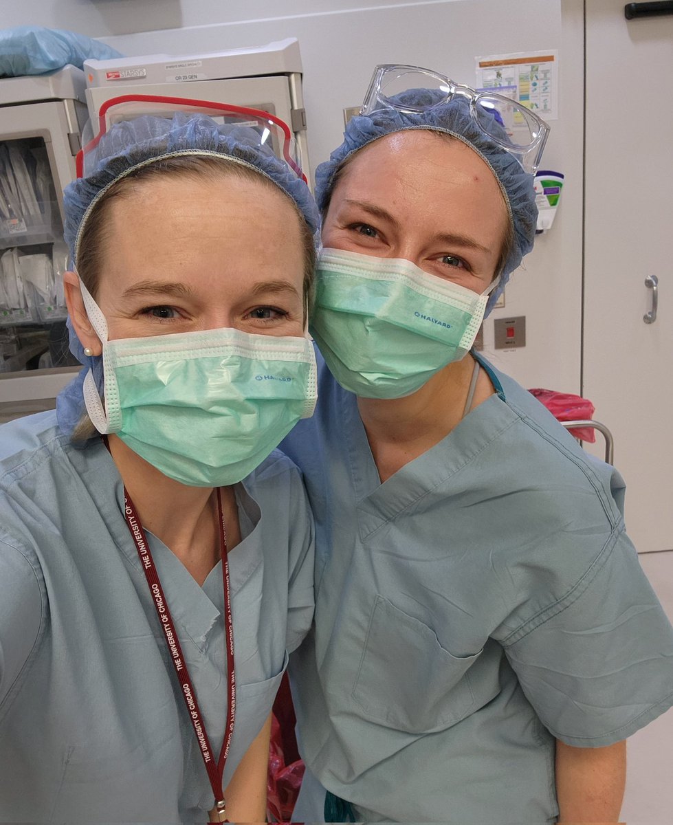 Sad to be missing the <a href="/UCMCWomenSurg/">UCMC Women Surgeons Committee</a> and <a href="/UChiPritzker/">UChicago Pritzker School of Medicine</a> Medical Student Mixer, but having our own #WomeninSurgery moment on RACS! 

<a href="/sarbhays/">Sarah Hays</a> <a href="/uchicagosurgres/">UChicago Surgery Residents</a> <a href="/uchicagosurgery/">UChicago Surgery</a>