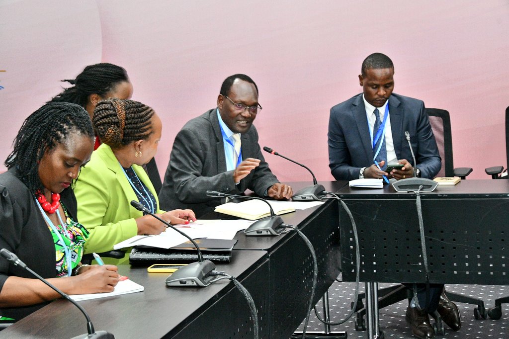 Ministry of Environment, Climate Change & Forestry (@environment_ke) on Twitter photo The High-Level Side event focused on accelerating Nationally Determined Contributions (NDCs) ,through Forestry land and rangelands restoration.
<a href="/NETFUNDkenya/">NETFUND</a> <a href="/NemaKenya/">NEMA Kenya</a> <a href="/StateHouseKenya/">State House Kenya</a> @HonTuya <a href="/Kiptoock/">Dr Chris Kiptoo, CBS</a> <a href="/COP27P/">COP27</a> <a href="/KeForestService/">Kenya Forest Service</a> <a href="/UNDPKenya/">UNDP Kenya</a> <a href="/Eng_F_Ngeno/">Dr. Eng. Festus K. Ng’eno, MIEK, CBS</a> The High-Level Side event focused on accelerating Nationally Determined Contributions (NDCs) ,through Forestry land and rangelands restoration.
<a href="/NETFUNDkenya/">NETFUND</a> <a href="/NemaKenya/">NEMA Kenya</a> <a href="/StateHouseKenya/">State House Kenya</a> @HonTuya <a href="/Kiptoock/">Dr Chris Kiptoo, CBS</a> <a href="/COP27P/">COP27</a> <a href="/KeForestService/">Kenya Forest Service</a> <a href="/UNDPKenya/">UNDP Kenya</a> <a href="/Eng_F_Ngeno/">Dr. Eng. Festus K. Ng’eno, MIEK, CBS</a>