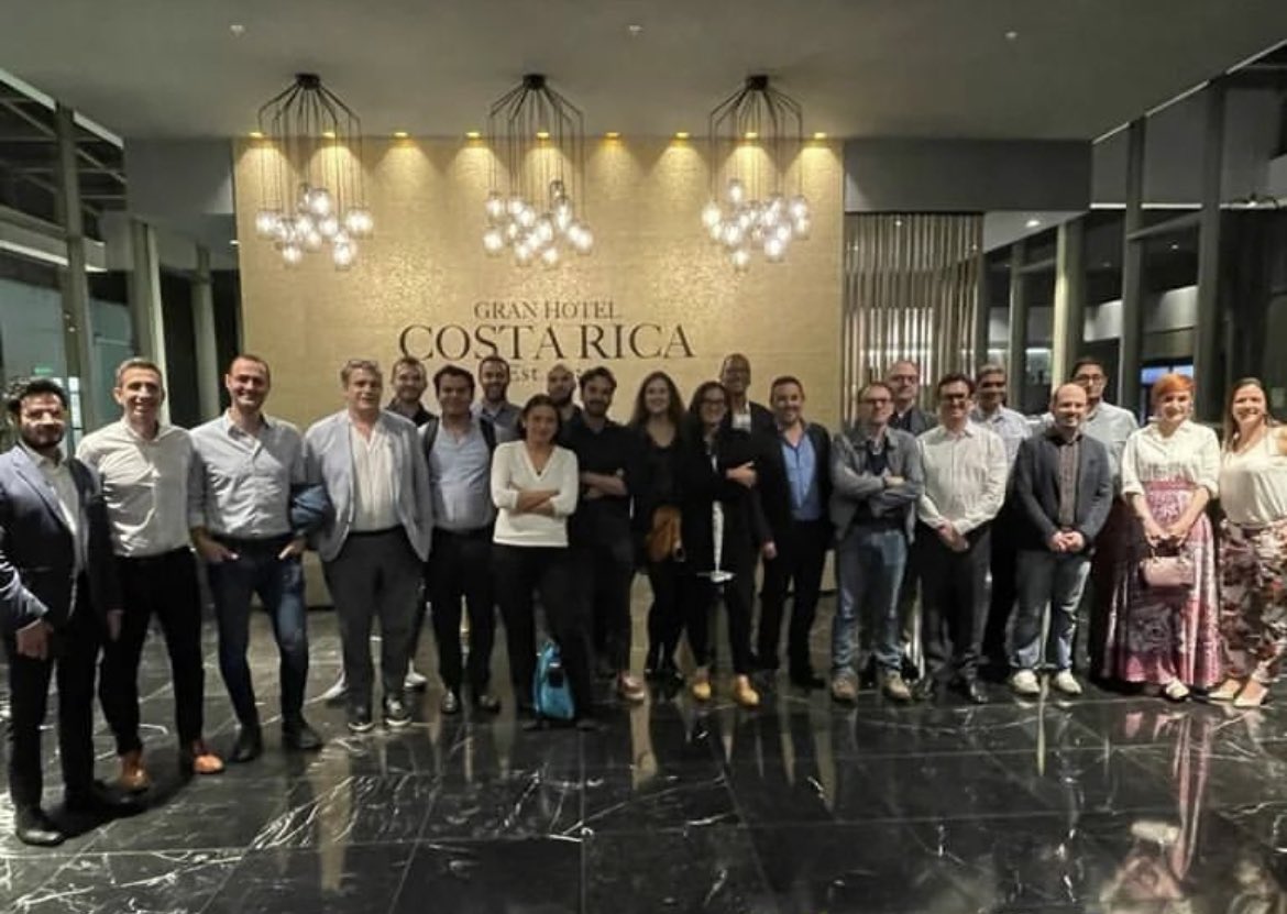 Celso Mello (@celsomello15) on Twitter photo VIII <a href="/SelnetH2020/">Sarcoma European LatinAmerican Network (SELNET)</a> meeting in Costa Rica. Great opportunity to discuss with colleagues from Europe and Latam topics in #sarcoma #desmoid tumor and future 🔬 projects. See you all in Brasil 🇧🇷 in 2023!! VIII <a href="/SelnetH2020/">Sarcoma European LatinAmerican Network (SELNET)</a> meeting in Costa Rica. Great opportunity to discuss with colleagues from Europe and Latam topics in #sarcoma #desmoid tumor and future 🔬 projects. See you all in Brasil 🇧🇷 in 2023!!