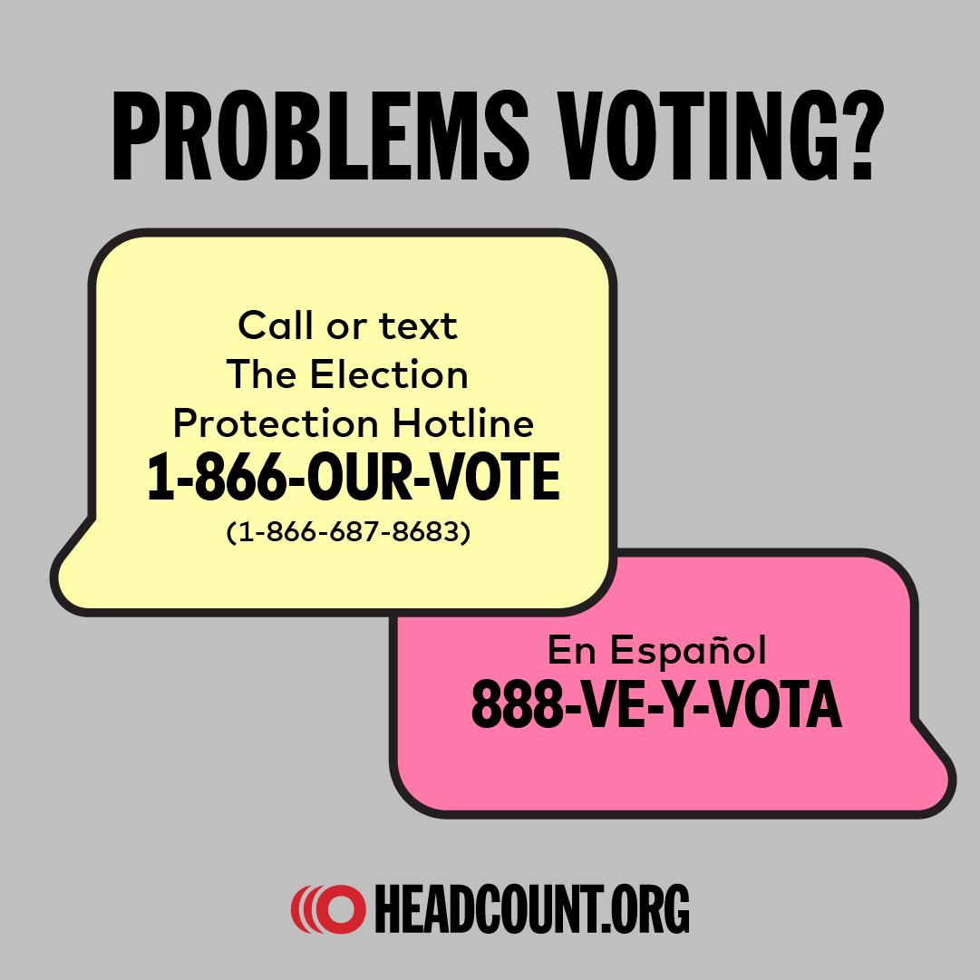 RussoAlmostDead's tweet photo. The midterm elections are here! Visit https://t.co/kgjYxyhRix for all the info you’ll need to vote in the midterms. Happy Voting! @HeadCountOrg https://t.co/utHb49tWwZ