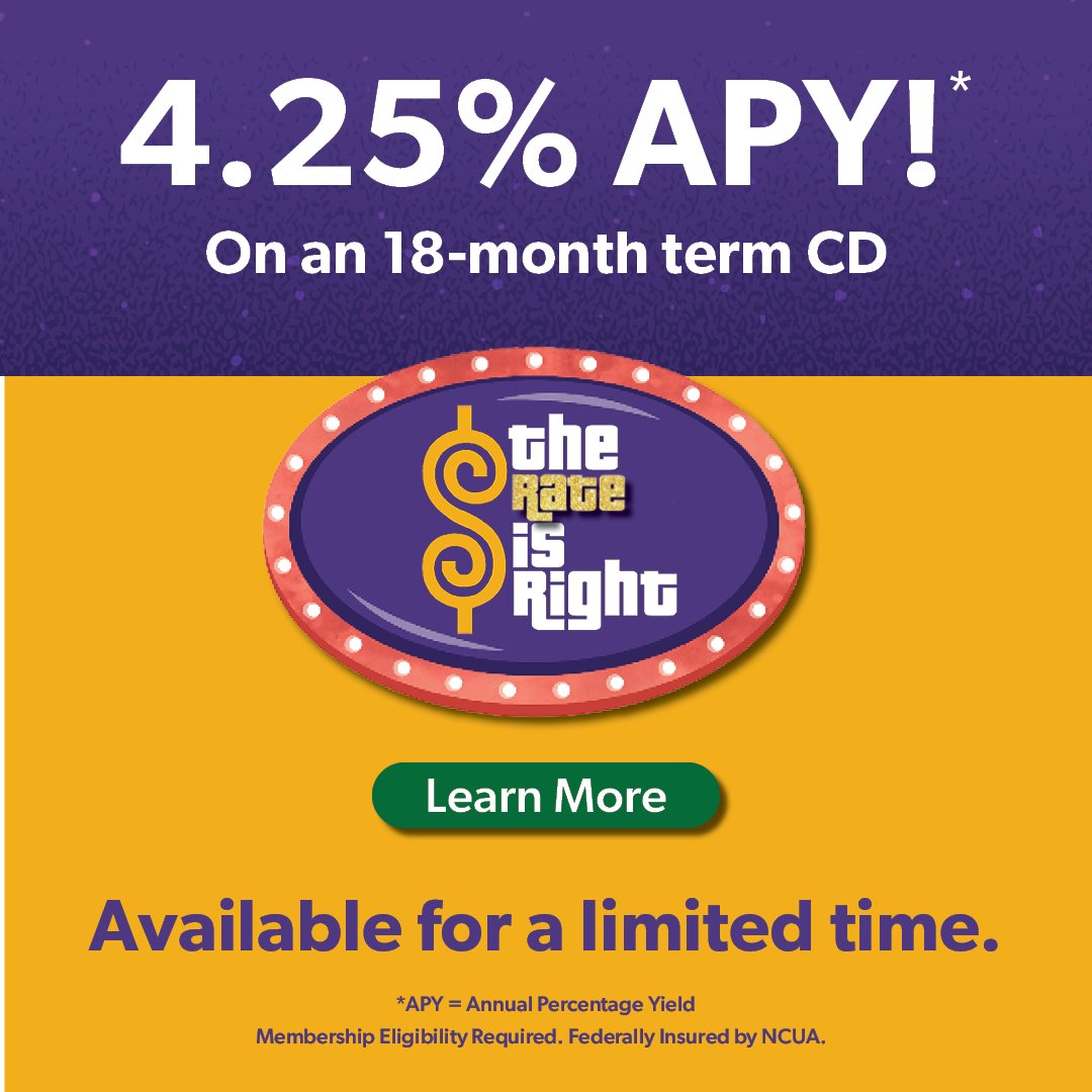 For a limited time, Noble is offering an 18-month share certificate at 4.25% APY with a minimum deposit of $500 in external funds. Visit a branch or visit online/mobile banking to get started! And don’t wait – this opportunity will disappear soon! loom.ly/FOtQZPU