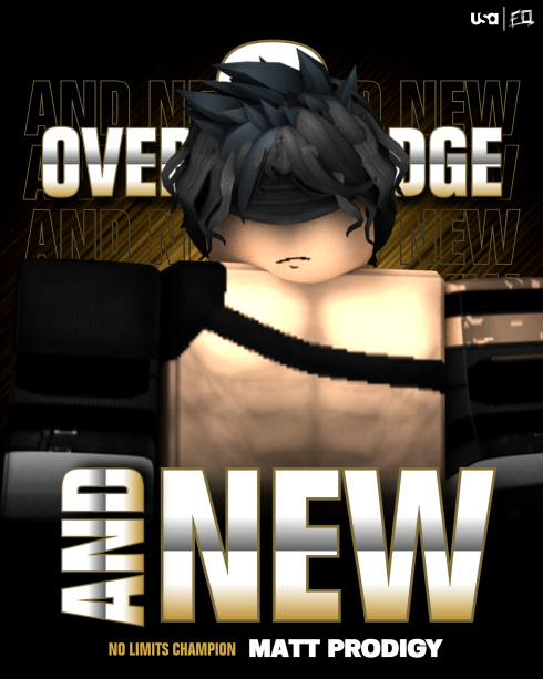 FedOn2021's tweet photo. After @IAmJerichoRBLX successfully defeated Mason Ryder, @prodigy_rblx cashed in his rematch clause to become a 2x No Limits Champion! 

#OverTheEdge2 #Recap https://t.co/3VMFjnVemU